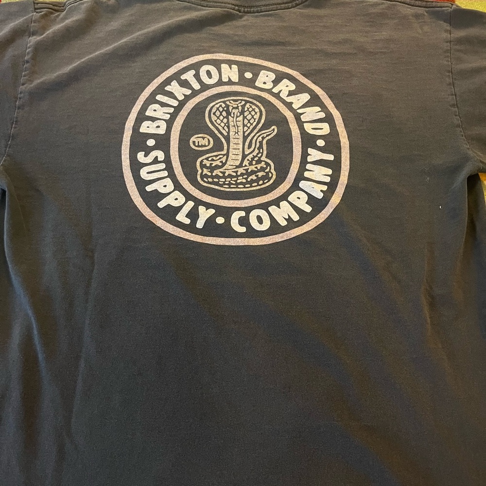 Brixton Supply Co Mens T-Shirt Medium